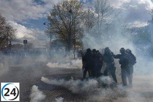 Huelga en París: hasta 1.000 sujetos violentos según autoridades francesas.