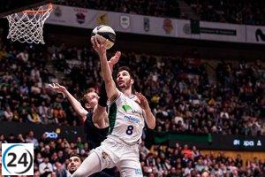 Unicaja vence a UCAM y entra a la Final Four de la Basketball Champions League.