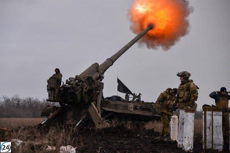 Ejército ruso y Grupo Wagner coordinan acciones en Bajmut, según Reino Unido.