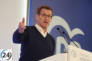 Feijóo promete ayuda de 1000€ a jóvenes para vivienda.