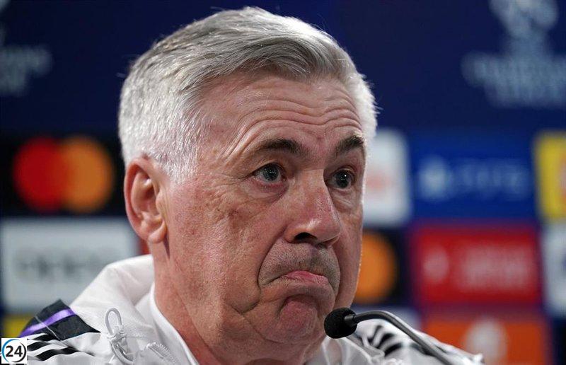 Ancelotti critica el calendario y la falta de participación de los jugadores.