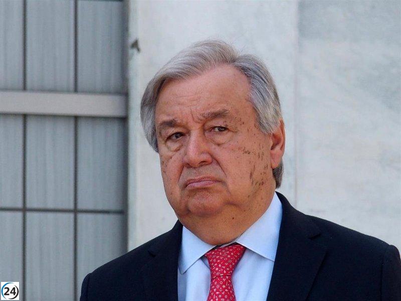 Guterres insta a tomar medidas adicionales contra el cambio climático.