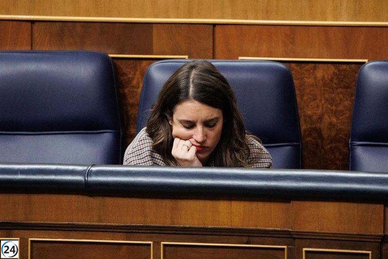 Vox propone destitución de Irene Montero por ley del 'solo sí es sí'.