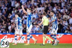 Real Sociedad vence al Rayo y se aleja del Betis.