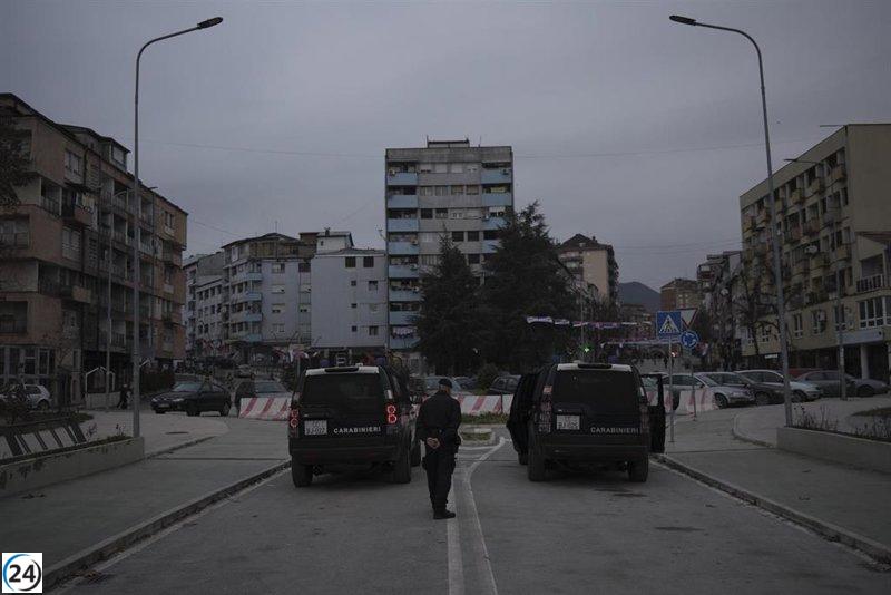 Solo el 3,4% de la población votó en elecciones en el norte de Kosovo.