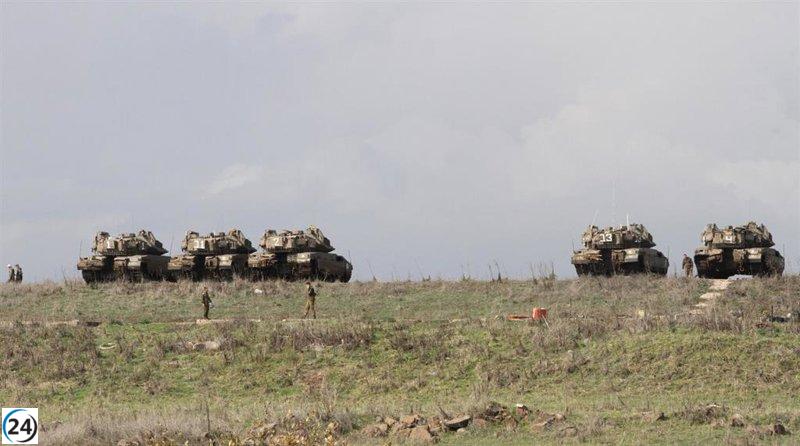 Israel bombardea supuesta posición de Hezbolá en Altos del Golán, confirma Observatorio.