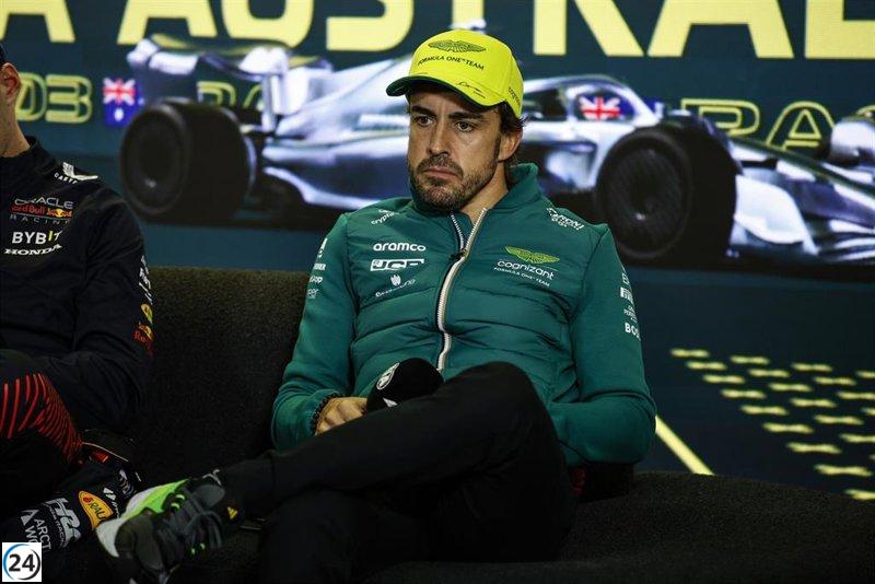 Fernando Alonso pronostica un complicado fin de semana en Azerbaiyán debido a problemas con el DRS.