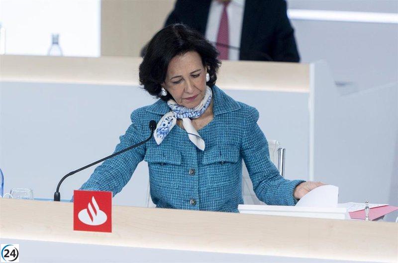 Santander repartirá 979 millones de euros en dividendos.