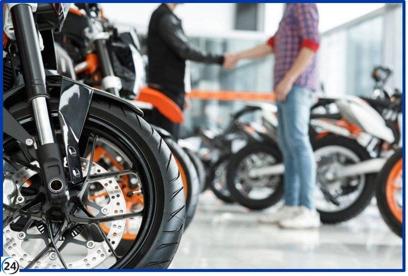 Las ventas de motos aumentan un 12% hasta abril con más de 59 mil unidades matriculadas.