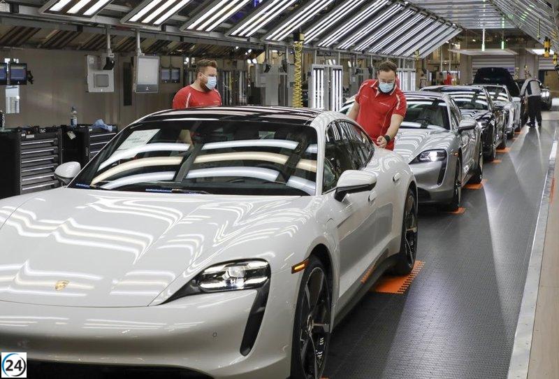 Las órdenes de fábricas alemanas caen un 10,7% en marzo, la mayor desde la pandemia.