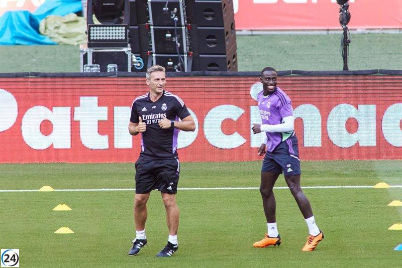 Mendy ausente en el partido de ida contra el City en el Bernabéu.
