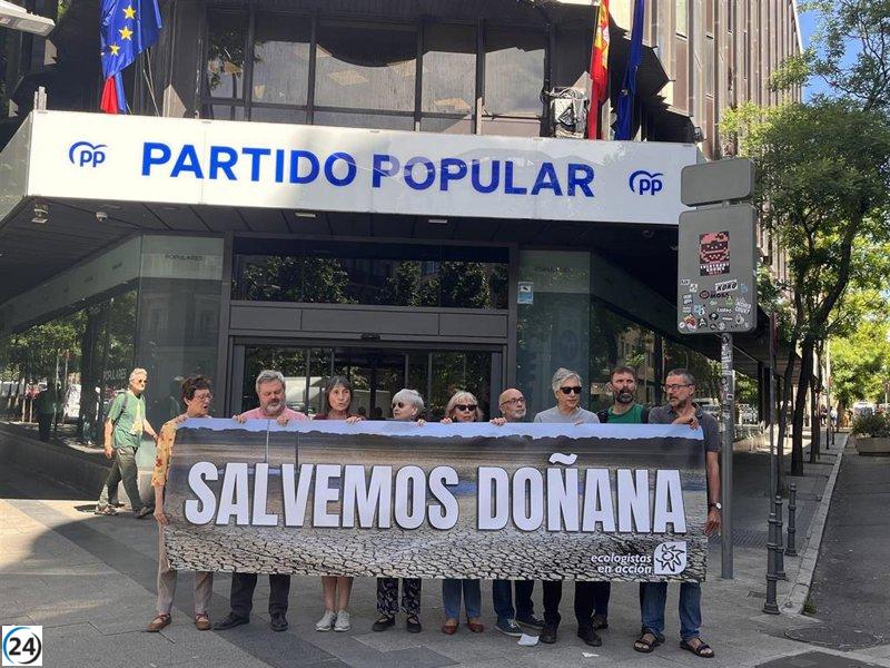 PP respalda cambios en Ley Forestal andaluza que afectan a Doñana, según denuncia Ecologistas en Acción.