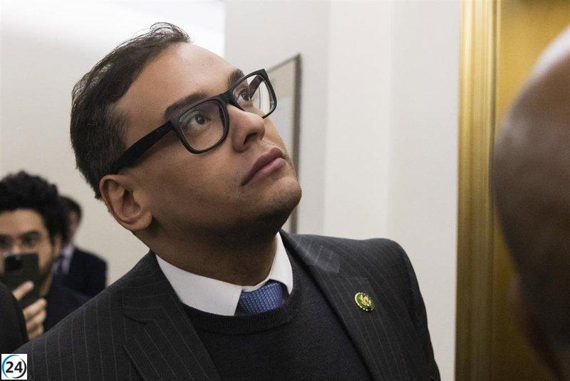Congressman George Santos charged after scandal over lies about his life, education, and career.