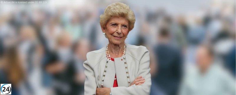 La francesa Hélène Carrère d'Encausse gana el Premio Princesa de Asturias de Ciencias Sociales en 2023.