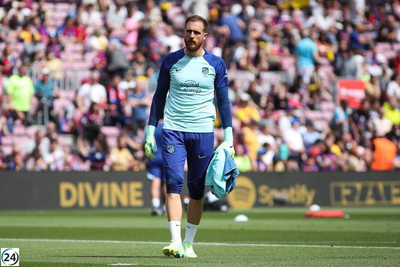Oblak sigue tratamiento por problemas cervicales.
