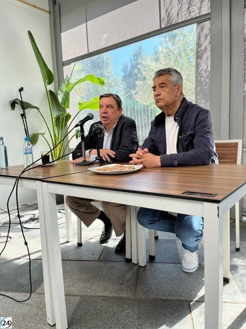 Planas valora la ayuda del Gobierno a agricultores y ganaderos durante la sequía.