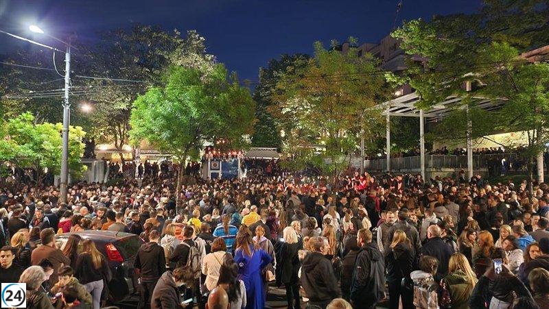 La violencia en las protestas contra el Gobierno serbio continúa con 17 víctimas mortales