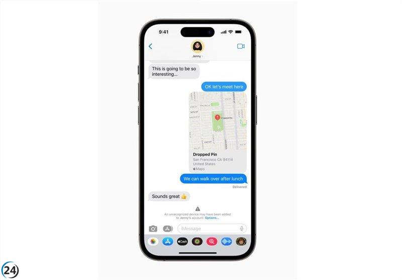 Apple implementa verificación de clave de contacto en iMessage 16.6 beta.