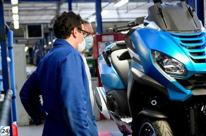 Las ventas de motos aumentan un 15,5% en el primer trimestre en Europa.