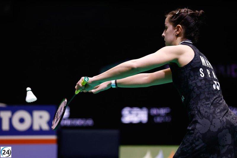 Carolina Marín arrasa y se clasifica para cuartos en Abierto de Tailandia.