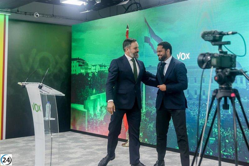 Abascal insta a Feijóo a cerrar convenios territoriales antes del 23J.