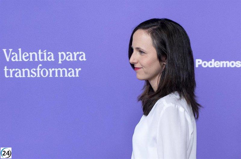 Podemos quiere estar en Sumar sin vetar a Montero y con garantías de escaños.