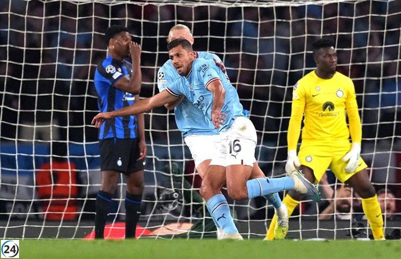 Rodri, MVP de la final, impresiona.