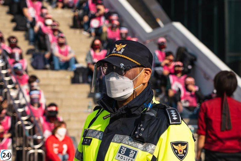 77 espías industriales son detenidos por la Policía de Corea del Sur.