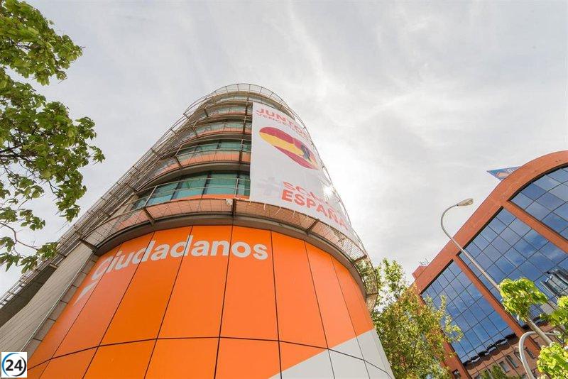 Ciudadanos confirma traslado de sede al centro de Madrid.