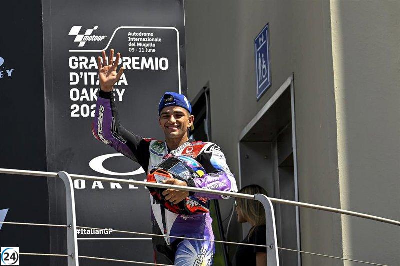 Jorge Martín gana y es segundo en Mundial MotoGP.