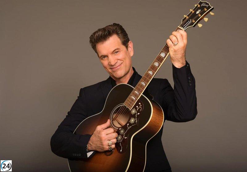 Chris Isaak inicia gira europea en Madrid y actuará en Festival BBK Music Legends de Bilbao.