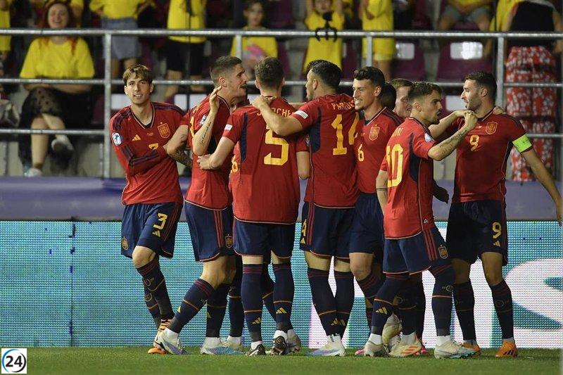 España se clasifica a los cuartos de final del Europeo Sub-21.