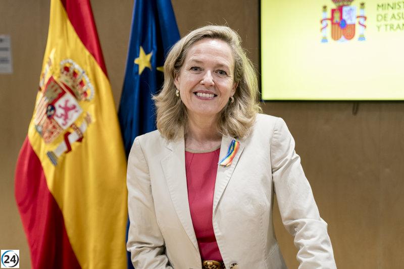 Calviño cuestiona a Feijóo por contradicciones en sus posturas sobre reforma laboral y Ministerio de Cultura.