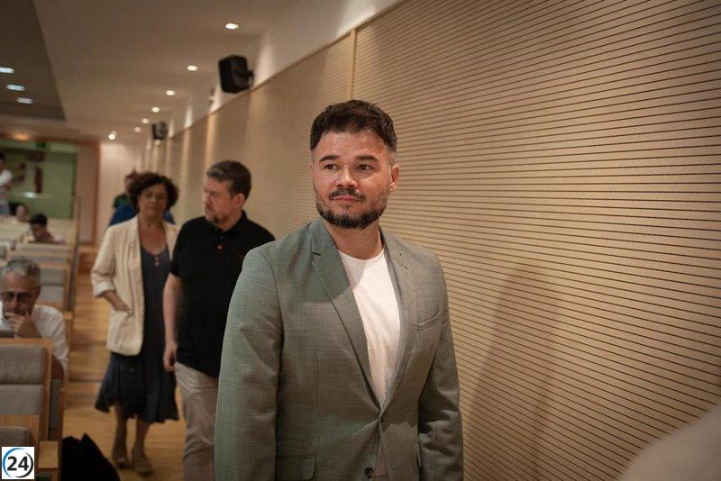 Rufián teme más a Yolanda Díaz que a Abascal por marginar a Irene Montero