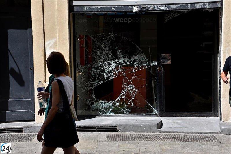 20 personas detenidas durante otra noche de disturbios en Francia.