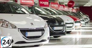 Las ventas de coches usados aumentan casi un 3% en el primer semestre.