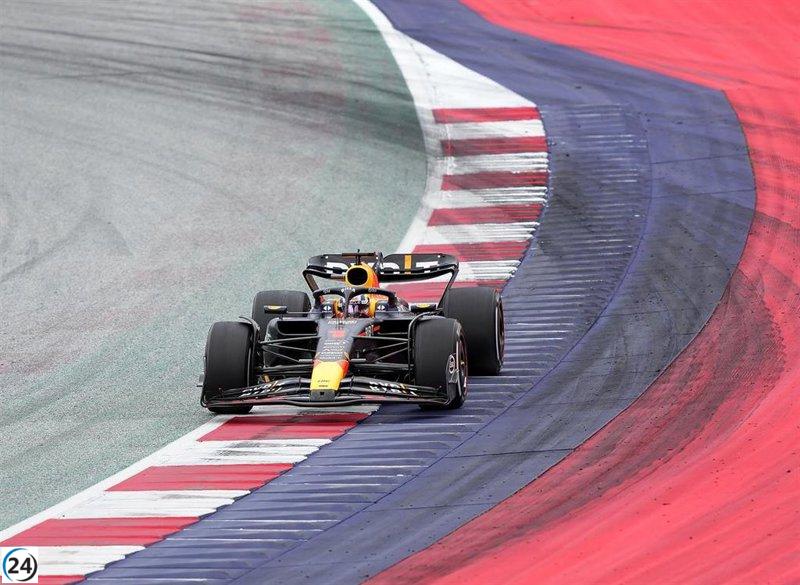 Verstappen lidera el doblete de Red Bull en unos libres igualados en Silverstone