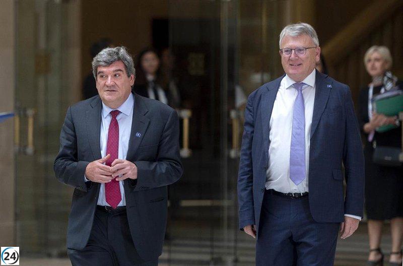 Ministros europeos de empleo y políticas sociales abordan rentas mínimas en reunión en Madrid.