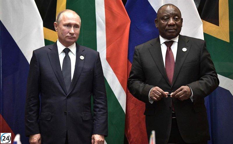 La detención de Putin en la cumbre de los BRICS sería una provocación bélica según presidente de Sudáfrica.