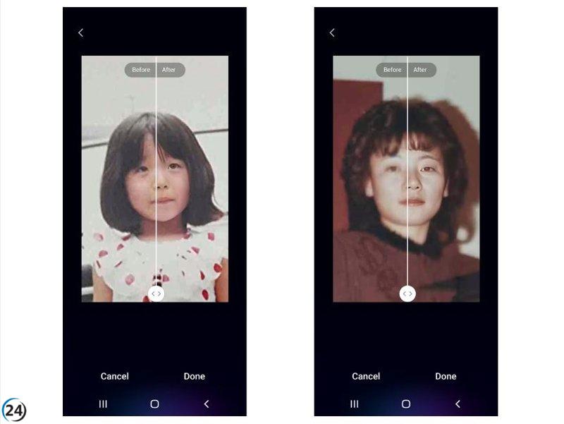 La app de edición de fotos Galaxy Enhance-X se expande en dispositivos Samsung.
