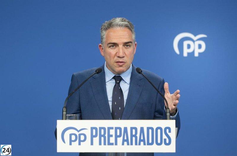 PP urge al PNV a reconsiderar su rechazo a Feijóo ante nuevas circunstancias sin Vox en el gobierno