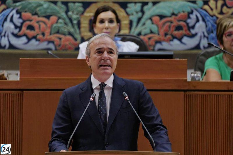 Azcón respalda los pactos del PP con VOX y PAR para un gobierno