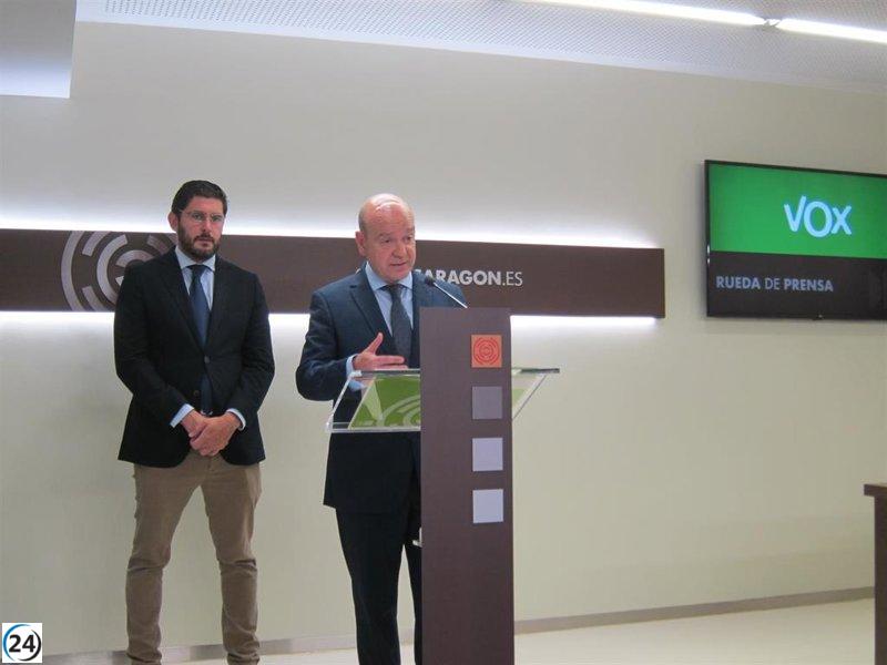 Santiago Morón, portavoz de VOX en las Cortes, cuestiona nombramiento de Nolasco como vicepresidente del Gobierno de Aragón