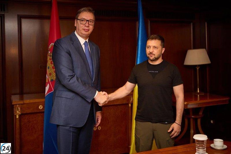 Zelenski y Vucic reafirman la