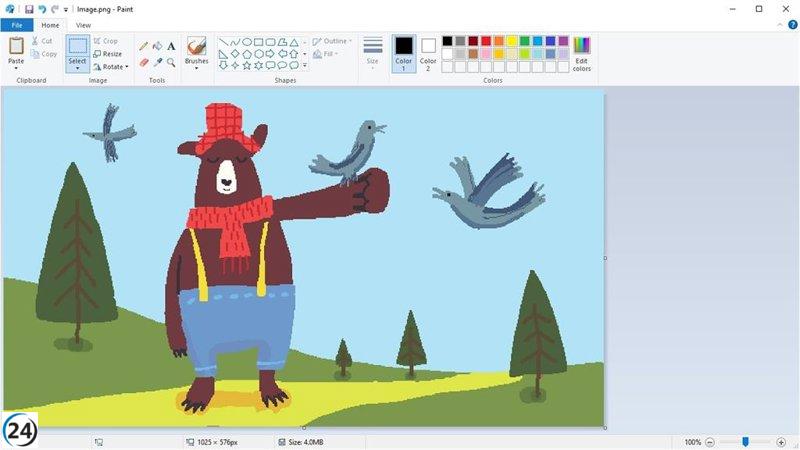 Microsoft incorpora IA en aplicaciones de Windows 11, como Paint, Fotos y Snipping Tool.