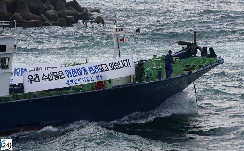 Japón comienza a verter aguas tratadas de Fukushima al océano