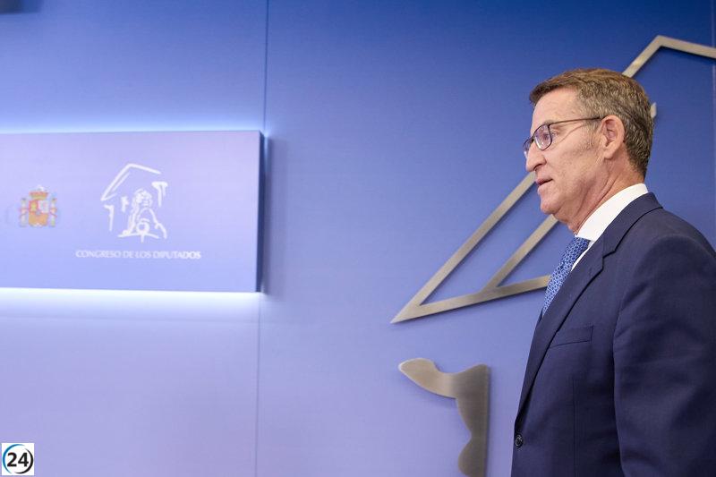 Feijóo reconoce que su gobierno podría verse afectado por los pactos anti-Estado de Sánchez y su plan de amnistía inconcebible.