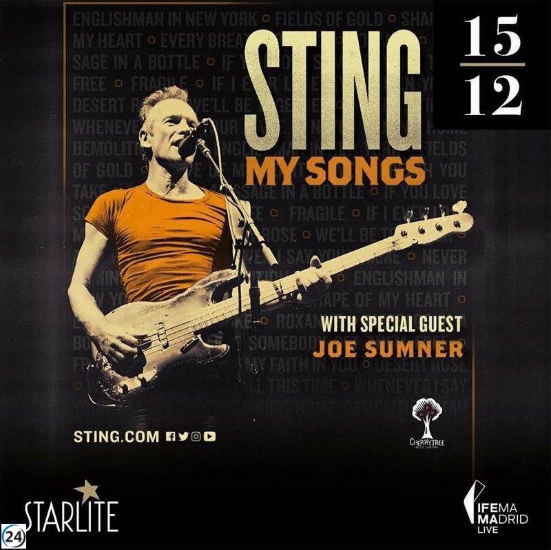 Sting triunfa en Madrid con un concierto lleno de éxitos en el festival Starlite
