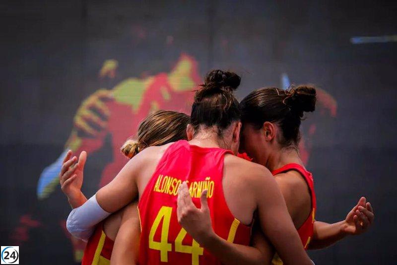 La selección española femenina obtiene subcampeonato europeo en baloncesto 3x3 por tercera vez.