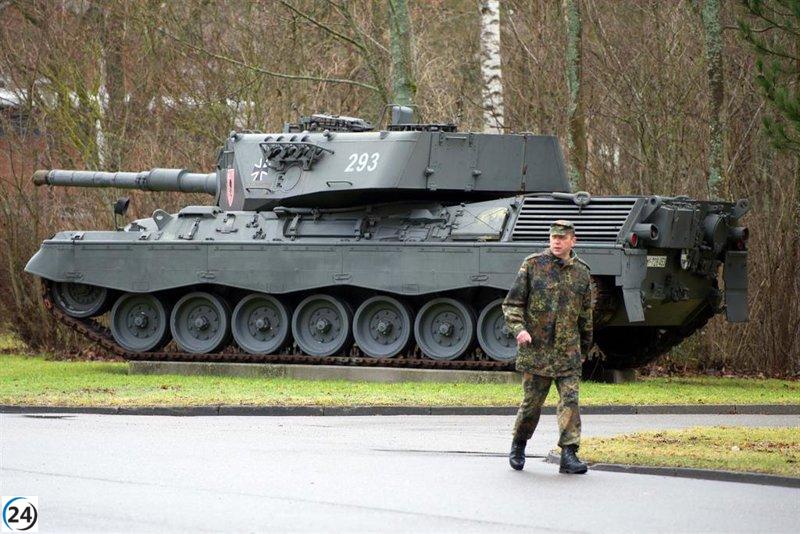 Llegan tanques Leopard 1 de Alemania, Dinamarca y Países Bajos a Ucrania.